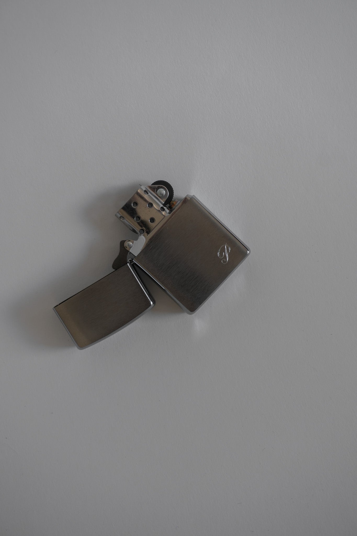 Square Silver Lighter