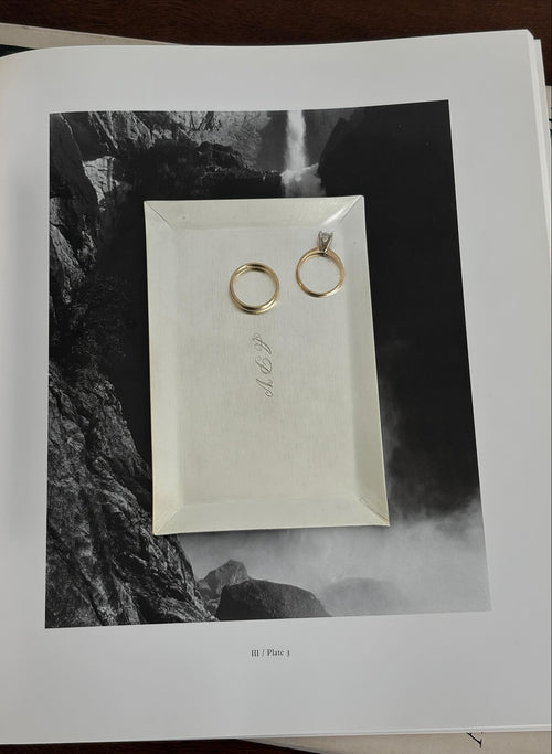 SILVER RECTANGLE TRAY